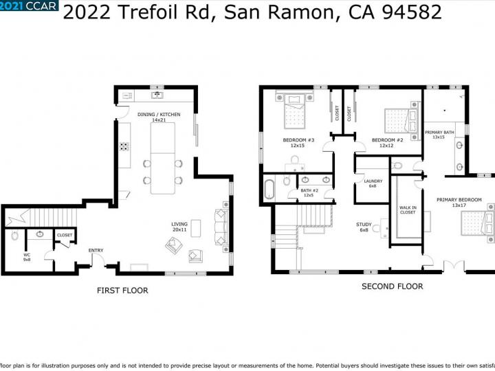 2022 Trefoil Rd, San Ramon, CA | Gale Ranch. Photo 35 of 35