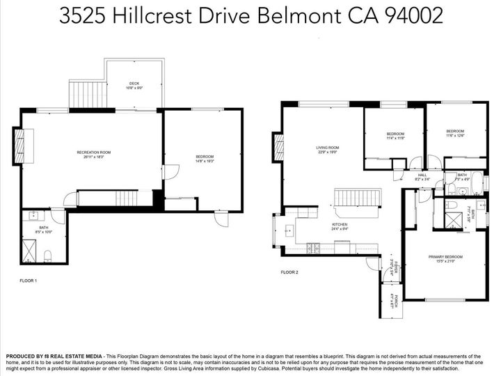 3525 Hillcrest Dr Belmont CA Home. Photo 40 of 41